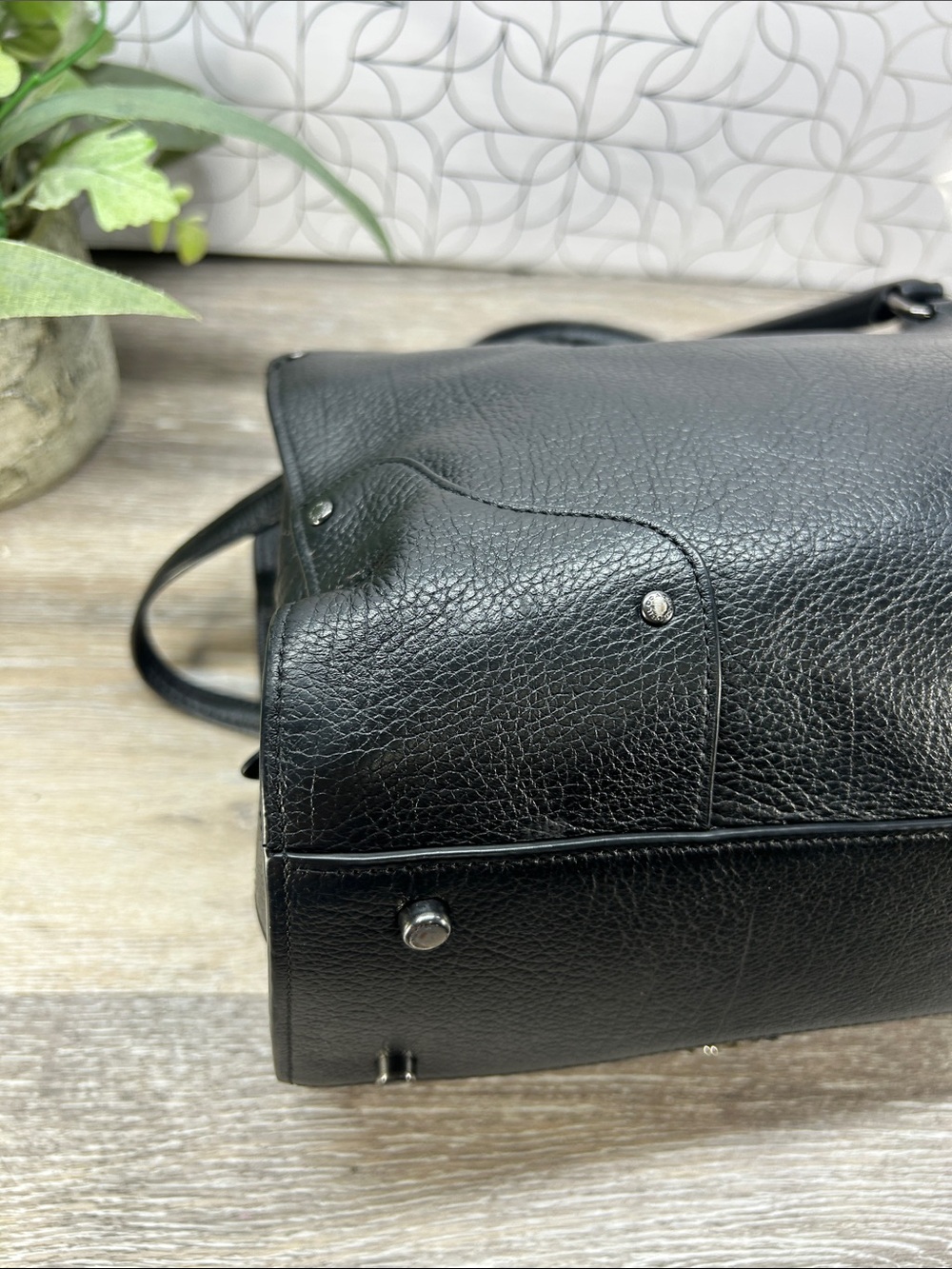 1674 Coach Mercer 30 Satchel in black leather & wallet set 271791674 - Picture 12 of 15